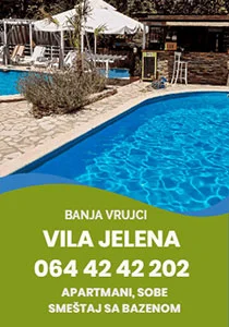 Vila Jelena Banja Vrujci Smestaj Sa Bazenom